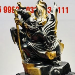 Đạt Ma Múa Võ Gỗ Mun Sừng