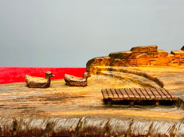 Tiểu Cành Làng Quê Gỗ Trắc