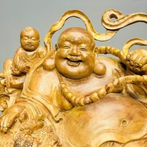 Di Lạc Tam Tiểu Nhất Nghê Gỗ Dổi