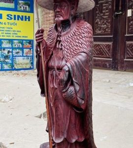 Lã Vọng Khương Tử Nha Gỗ Tử Đàn
