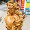 Di Lạc Ngũ Tiểu Đứng Bao Tiền Gỗ Nu Hương Di Lạc Ngũ Tiểu Đứng Bao Tiền Gỗ Nu Hương