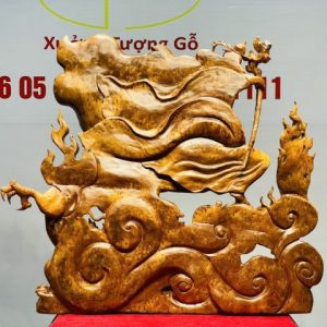 Đạt Ma Múa Võ Phục Long Gỗ Nu Ngọc Am