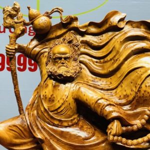 Đạt Ma Múa Võ Phục Long Gỗ Nu Ngọc Am