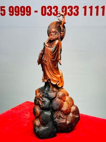 Đạt Ma Sư Tổ Gỗ Trắc