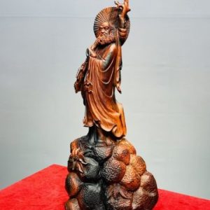 Đạt Ma Sư Tổ Gỗ Trắc