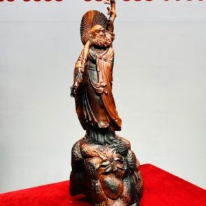 Đạt Ma Sư Tổ Gỗ Trắc