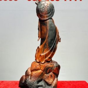 Đạt Ma Sư Tổ Gỗ Trắc