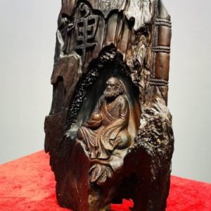 Đạt Ma Ngồi Thiền Gỗ Trắc
