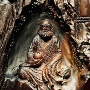 Đạt Ma Ngồi Thiền Gỗ Trắc