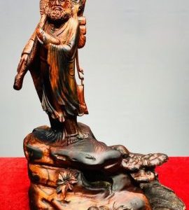 Đạt Ma Hồi Tây Thiên Gỗ Trắc