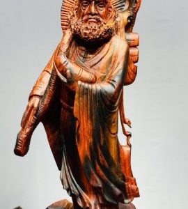 Đạt Ma Hồi Tây Thiên Gỗ Trắc