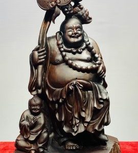 Di Lạc Nấm Linh Chi Nhất Tiểu Gỗ Trắc