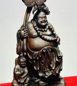 Di Lạc Nấm Linh Chi Nhất Tiểu Gỗ Trắc