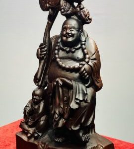 Di Lạc Nấm Linh Chi Nhất Tiểu Gỗ Trắc