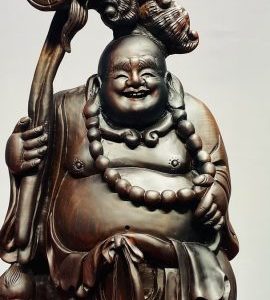 Di Lạc Nấm Linh Chi Nhất Tiểu Gỗ Trắc