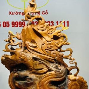 Đạt Ma Hàng Long Gỗ Nu Hương