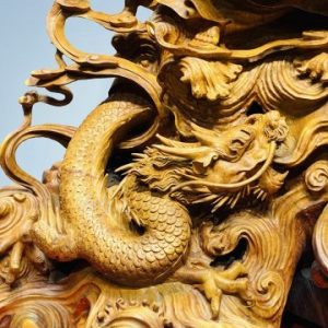 Đạt Ma Hàng Long Gỗ Nu Hương