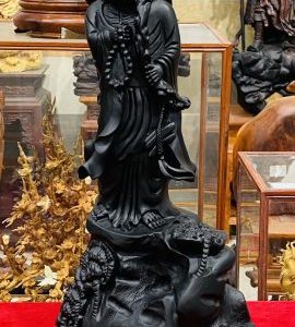 Đạt Ma Gỗ Mun Sừng Khánh Hoà