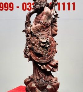 Đạt Ma Hồi Tây Thiên Gỗ Tử Đàn
