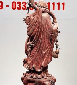 Đạt Ma Hồi Tây Thiên Gỗ Tử Đàn