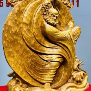 Đạt Ma Múa Võ Gỗ Nu Ngọc Am