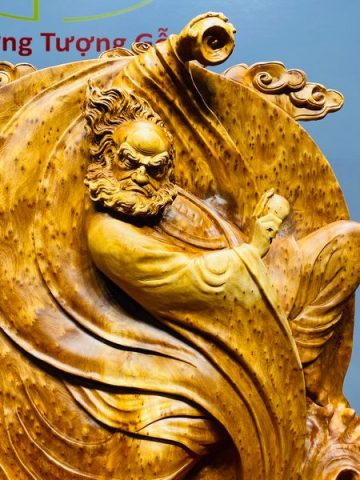 Đạt Ma Múa Võ Gỗ Nu Ngọc Am