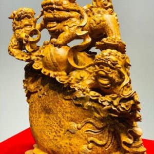 Tam Nghê Vờn Ngọc Gỗ Nu Ngọc Am
