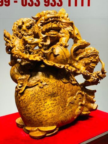 Tam Nghê Vờn Ngọc Gỗ Nu Ngọc Am