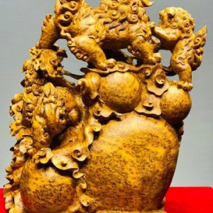 Tam Nghê Vờn Ngọc Gỗ Nu Ngọc Am