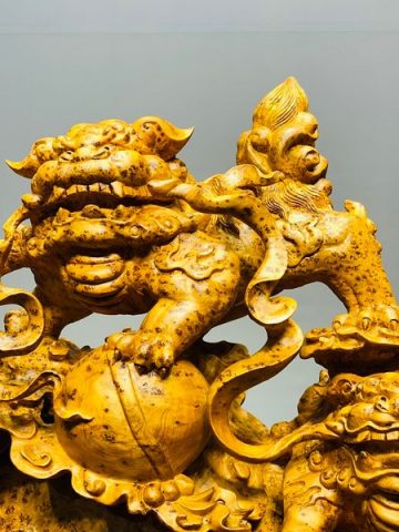 Tam Nghê Vờn Ngọc Gỗ Nu Ngọc Am