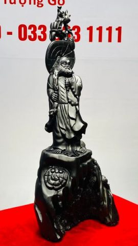 Đạt Ma Gỗ Mun Sừng Khánh Hoà