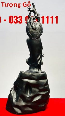 Đạt Ma Gỗ Mun Sừng Khánh Hoà