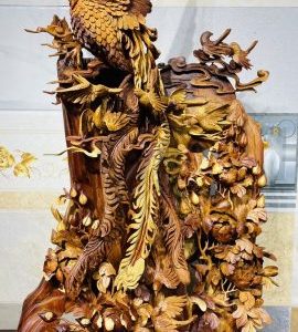 Bách Điểu Trầu Hoàng Gỗ Hương Ta