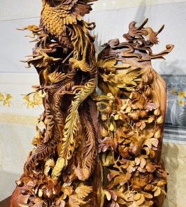 Bách Điểu Trầu Hoàng Gỗ Hương Ta