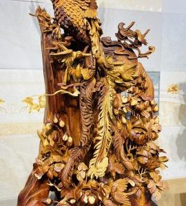 Bách Điểu Trầu Hoàng Gỗ Hương Ta