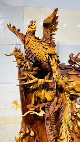 Bách Điểu Trầu Hoàng Gỗ Hương Ta