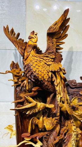 Bách Điểu Trầu Hoàng Gỗ Hương Ta