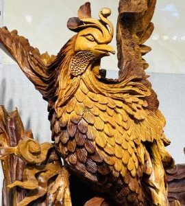 Bách Điểu Trầu Hoàng Gỗ Hương Ta