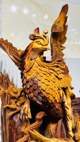 Bách Điểu Trầu Hoàng Gỗ Hương Ta