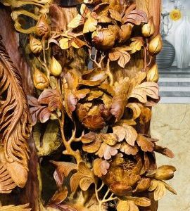 Bách Điểu Trầu Hoàng Gỗ Hương Ta