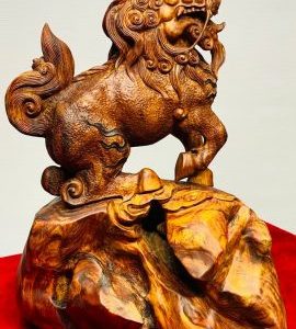Kỳ Lân Gỗ Sưa