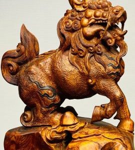 Kỳ Lân Gỗ Sưa