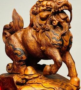 Kỳ Lân Gỗ Sưa