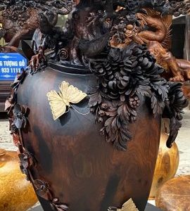 Bình Mai Gỗ Trắc