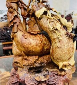 Dàn Bầu Sóc Gỗ Nu Hương