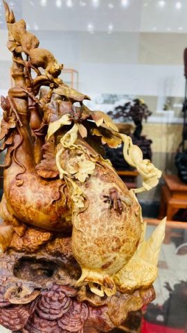 Dàn Bầu Sóc Gỗ Nu Hương