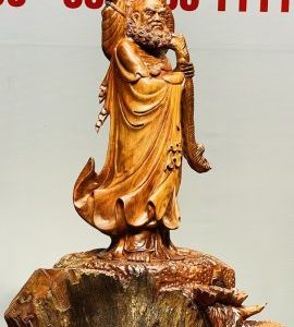 Đạt Ma Khất Thực Gỗ Hương