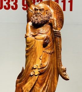 Đạt Ma Khất Thực Gỗ Hương