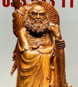 Đạt Ma Khất Thực Gỗ Hương