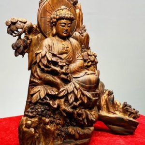 Nhất Tâm Bái Phật Gỗ Sưa